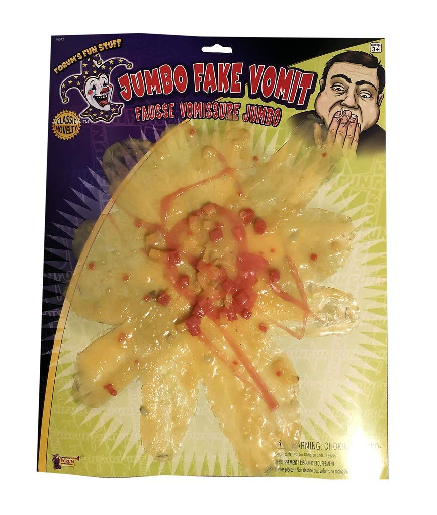 Jumbo Fake Vomit Spew Realistic Sick Barf Joke Prank Funny Gross Novelty Disgusting Jokes
