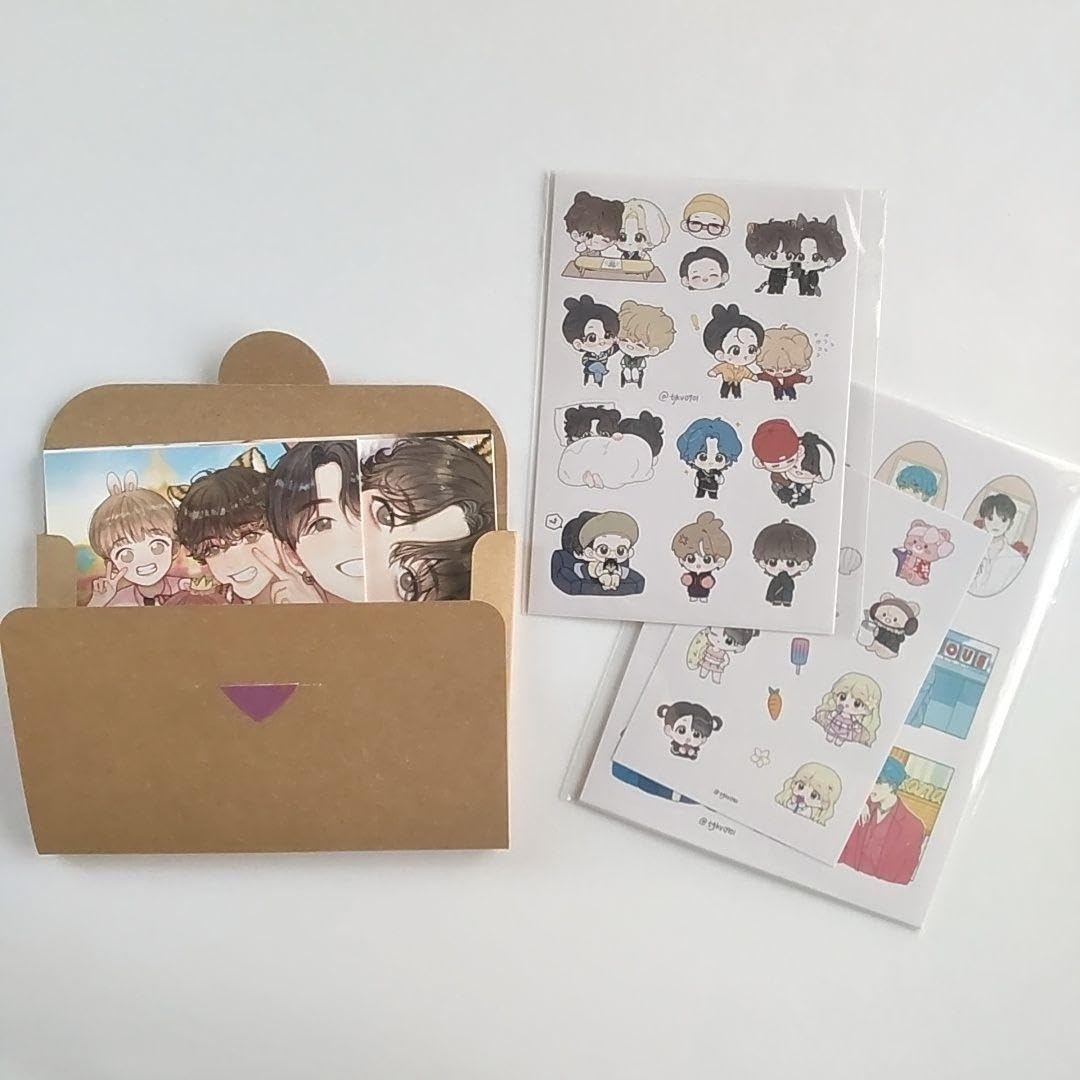 Amazon.co.jp: BTS 防弾少年団 グクテテ kookv シール ポストカード