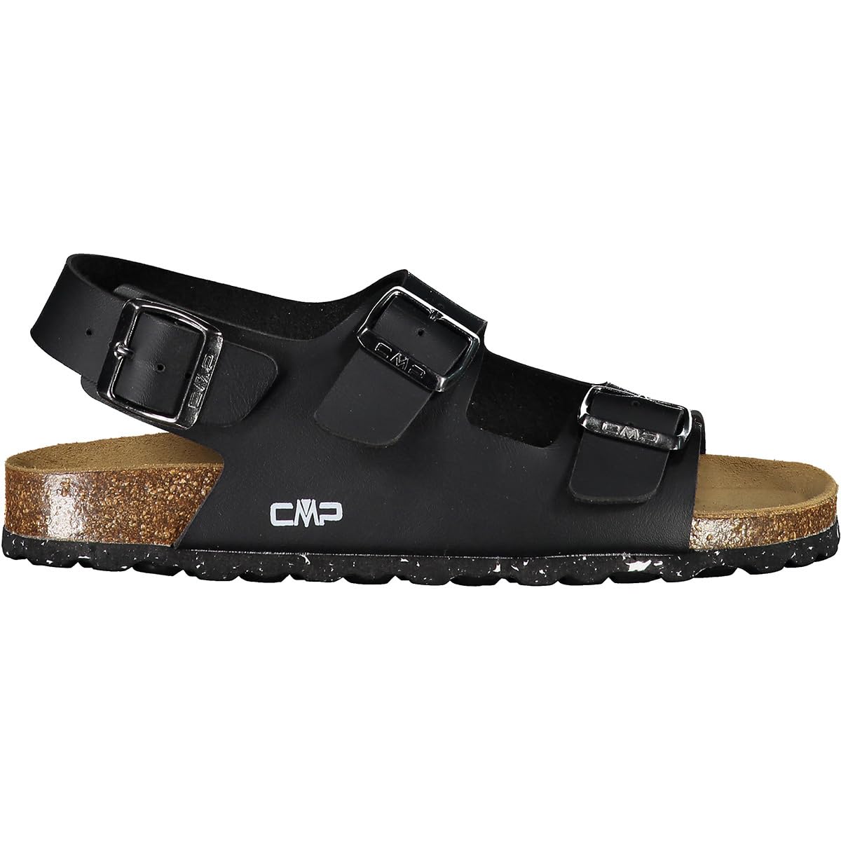 CMP Eco Keidha Sandal, Sport sandal, Nero,