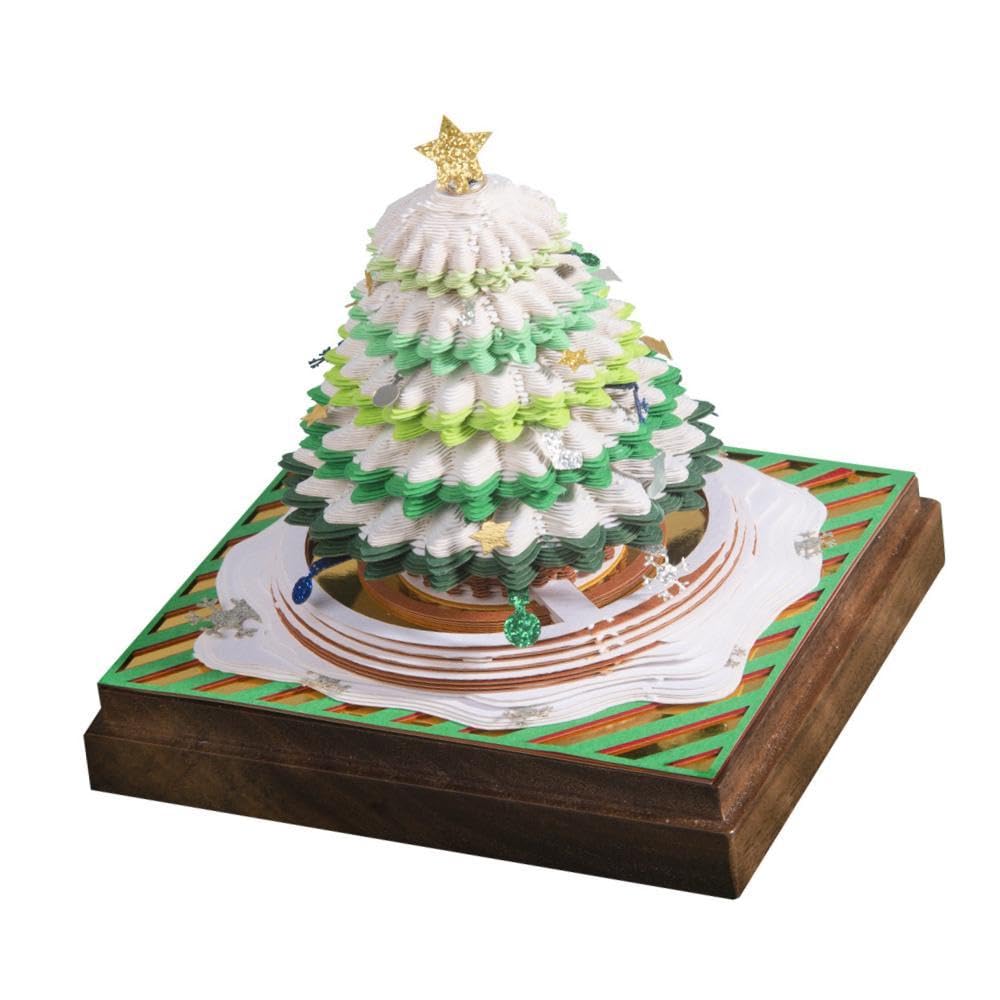 Bloc de Notas 3D Navideño para Decorar tu Oficina con Estilo
