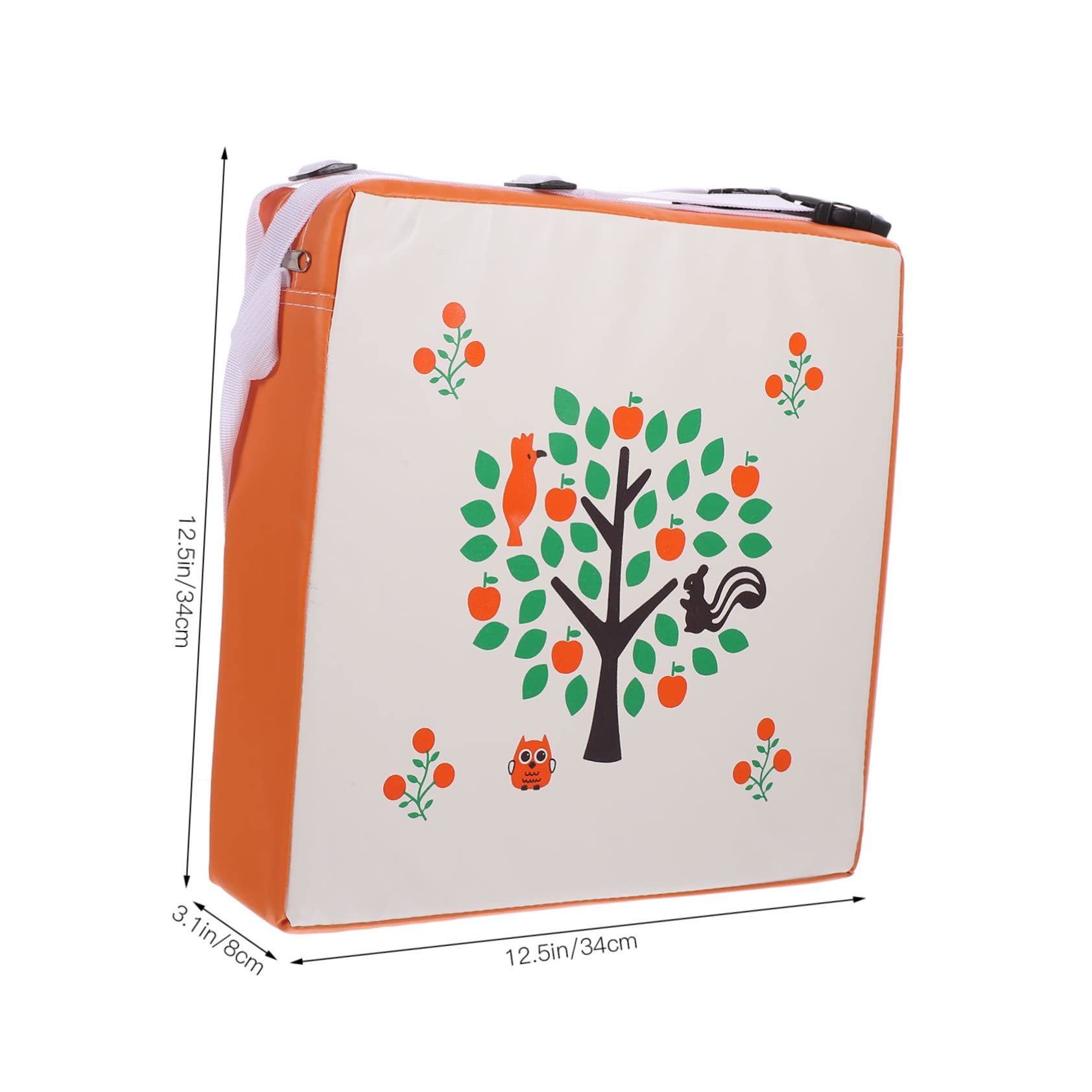 Toyvian 1 Pc Almohadilla De Refuerzo Silla Alta Para Niños Almohadilla De Asiento De Coche Refuerzo De Viaje Kit De Elaboración De Flores Viajar Chair Lavable Bebé Levantar Almohadilla