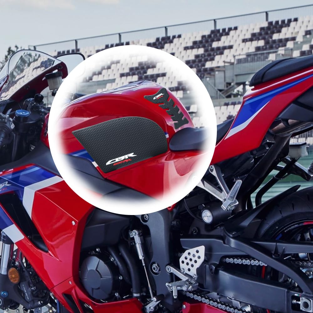 Per CBR600RR CBR600 RR CBR 600RR 2022 2023 2024 Protezione laterale del serbatoio del motociclo Pastiglie Serbatoio Adesivi Decal Gas Ginocchio Grip Trazione Pad Adesivo Laterale