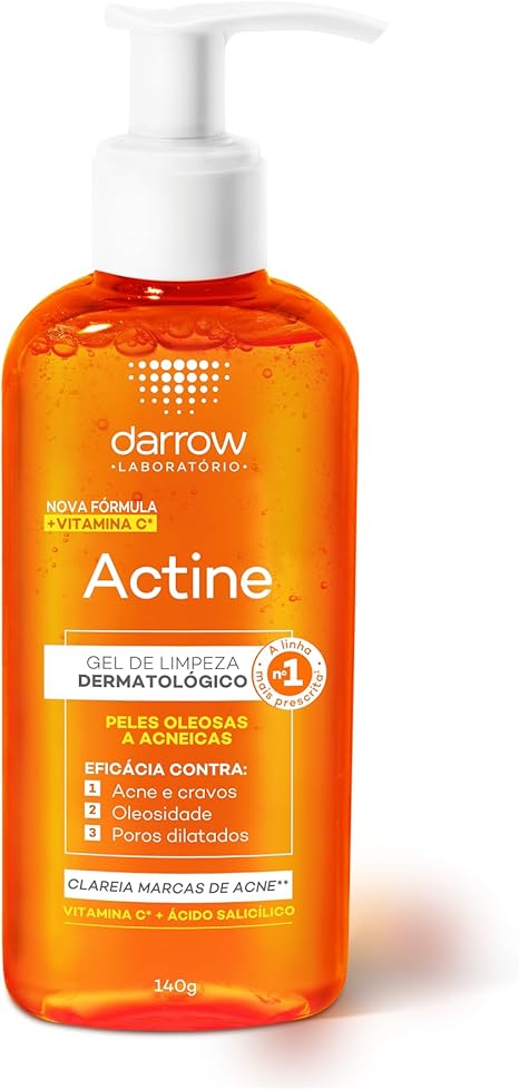 Darrow Actine Gel de Limpeza Facial 240g Menor preço em Darrow Actine Gel de Limpeza Facial 240g