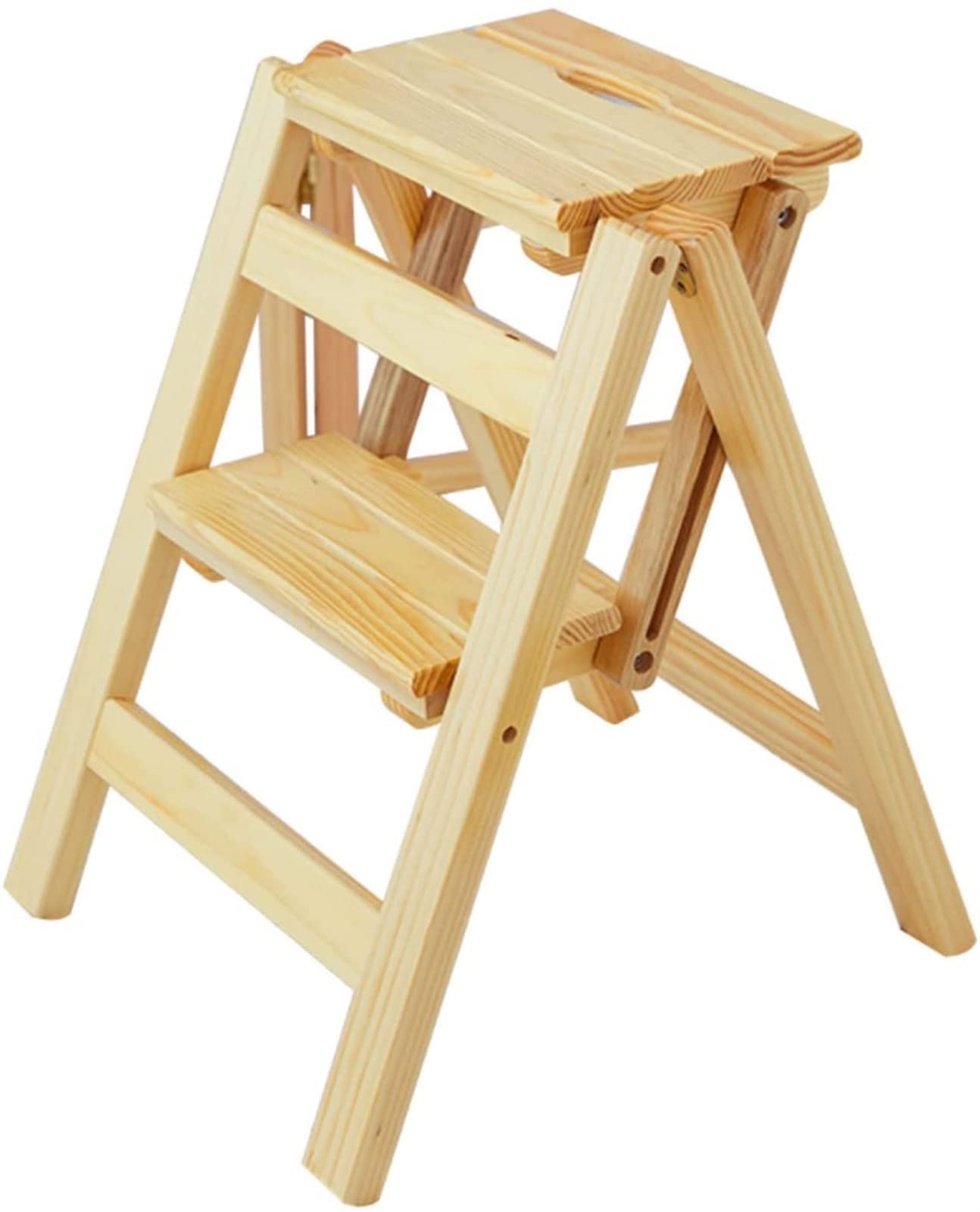 Chaise de comptoir et escabeau à 2 marches pour cuisine