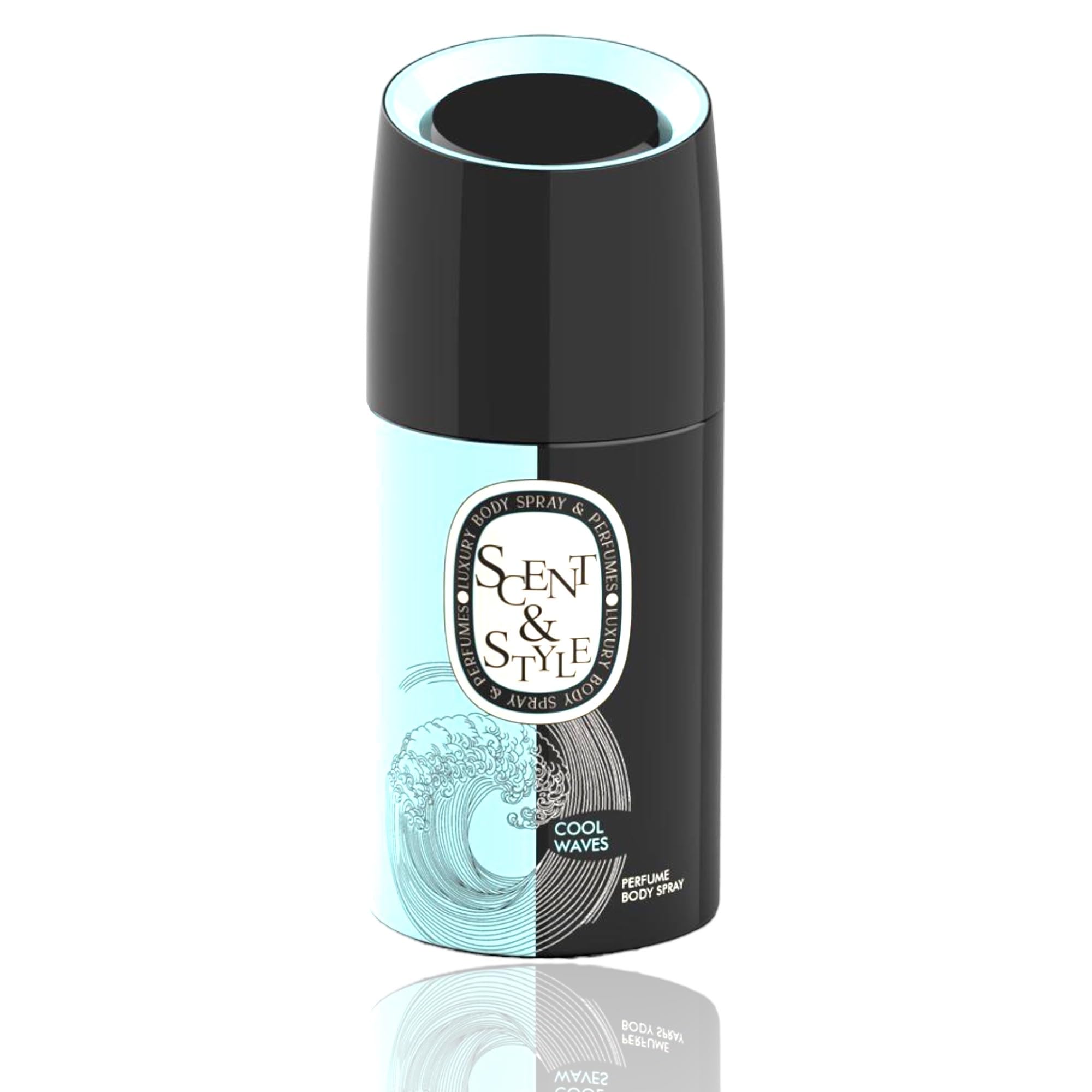 Scent & Style Cool Waves Perfume Body Spray Deodorant 250ml For Men