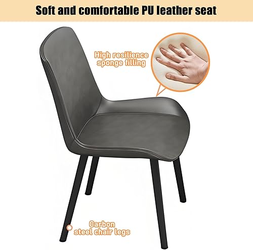 Miniatura 5 de YVYKFZD Mesa simple para oficina, recepción, mesa de club, mesa redonda de negociación, mesa de comedor de cocina de granja para 4, juego de mesa