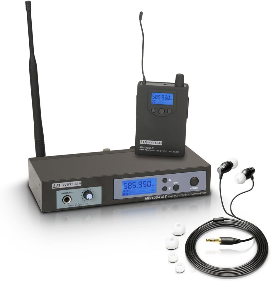 LD Systems Wireless In-Ear Monitoring System, One Size (MEI100G2B5)