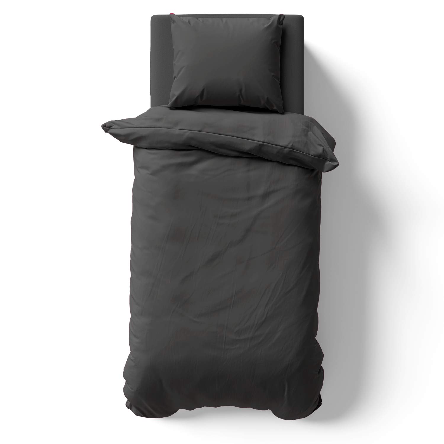 CASABEL Set di biancheria da letto in raso makò, 100% cotone/220 fili