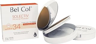 Bel Col Solectiv Mineral Powder Pó Compacto FPS 34 Areia Intenso -12 g