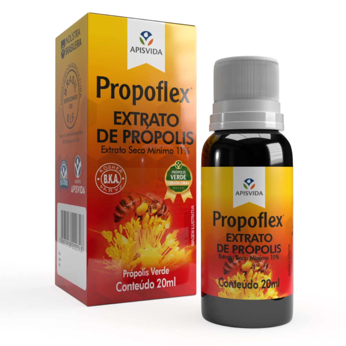 Beelife Suplemento de Própolis Verde 11% — 20 mL