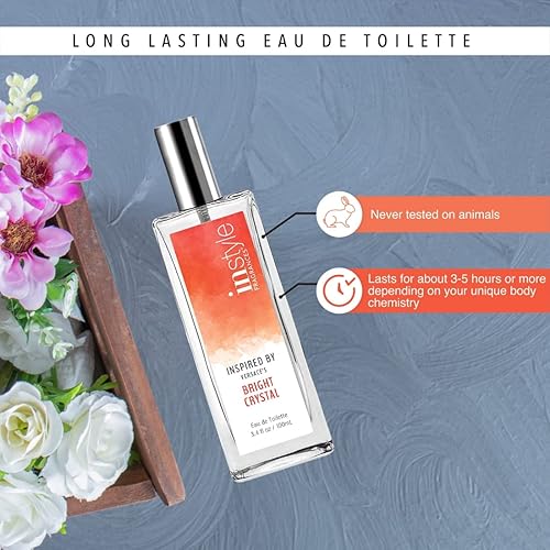 Vista 95 de Instyle Fragrances, Inspirado en Marc Jacobs' Daisy, Eau de Toilette para mujer, limpio, vegano, sin parabenos, nunca probado en animales, 3.4 onzas