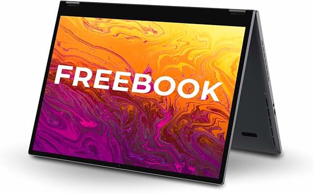 Chuwi FreeBook 13.5 Inch 2 in 1 Touchscreen Laptop,Flipped 360 Degree, Windows 11,Intel Core i3-1215U 12th gen, 46.2Wh, 12 GB RAM LPDDR4 512 GB SSD Expandable Upto 1 TB, Backlit Keyboard