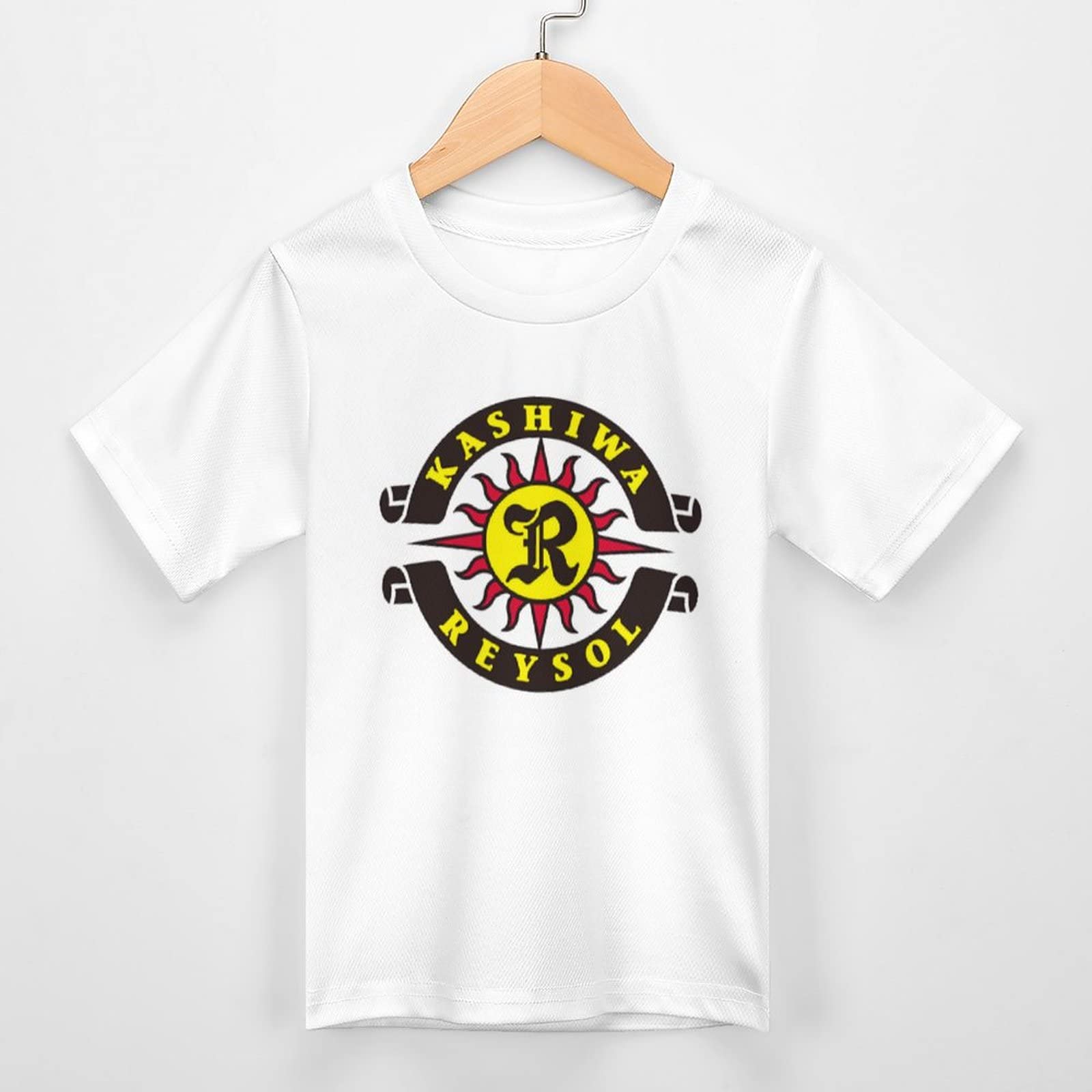 Amazon.co.jp: かしゎ柏 レイソル 子供 キッズ Tシャツ 丸首 半袖