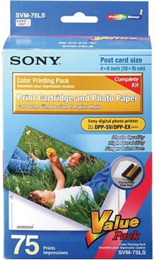 Sony SVM-75LS Ink and Paper Value Pack