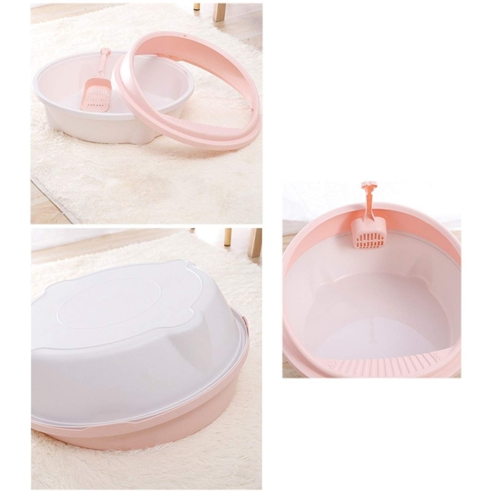 Starter kit per WC per animali domestici con paletta e padella per cani e gattini, soluzione facile per la pulizia della casa per proprietari di animali domestici