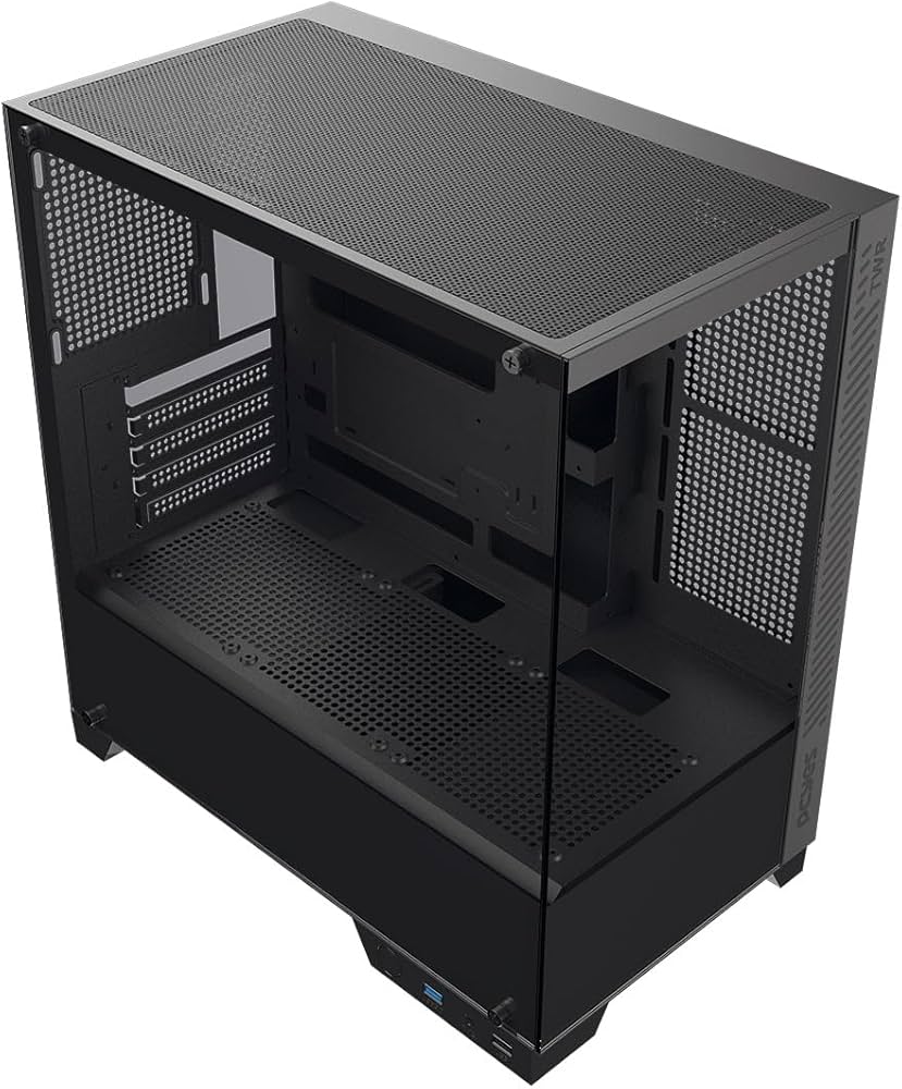PCYES ForceField TWR Black Vulcan - GFFTWRBV: Gabinete Gamer