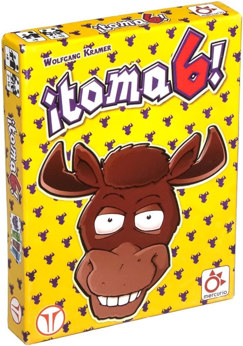 MERCURIO - Toma 6 | Juego de Cartas de Estrategia y Azar | Incluye 104 Cartas | Tiempo Aproximado 45 min | a partir de 8 Años | De 2 a 10 Jugadores
