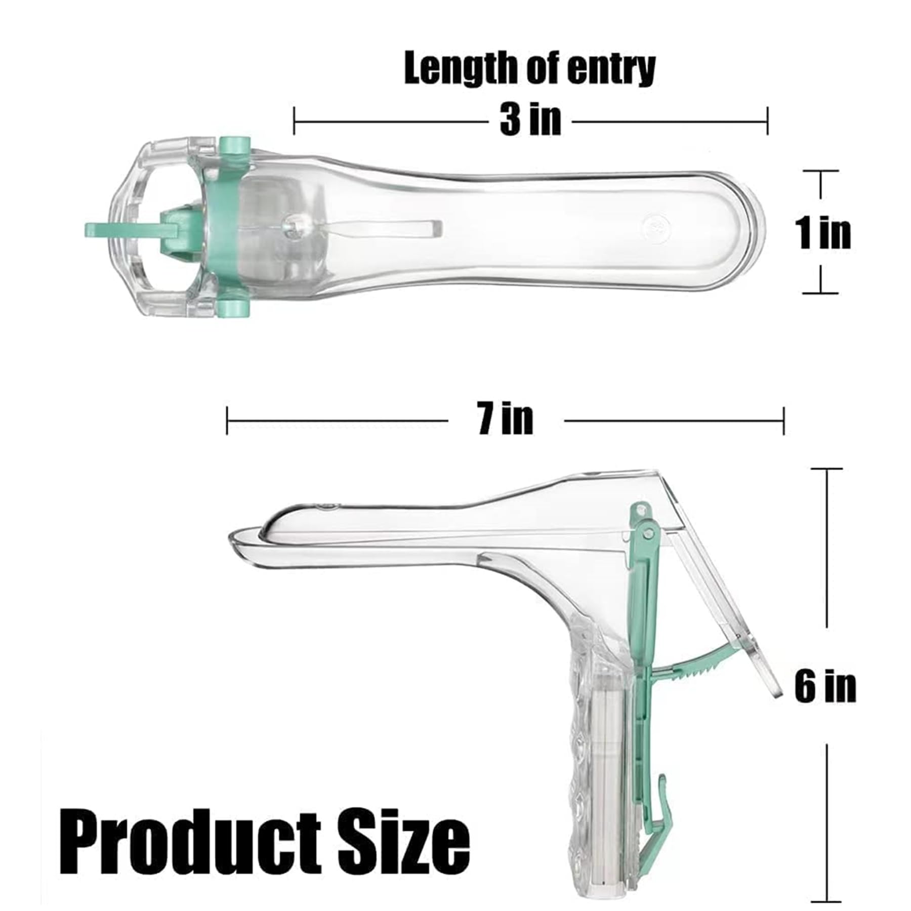 Lighted Speculum Transparent Specula for Cervix IUD Self Removal Tool Medium