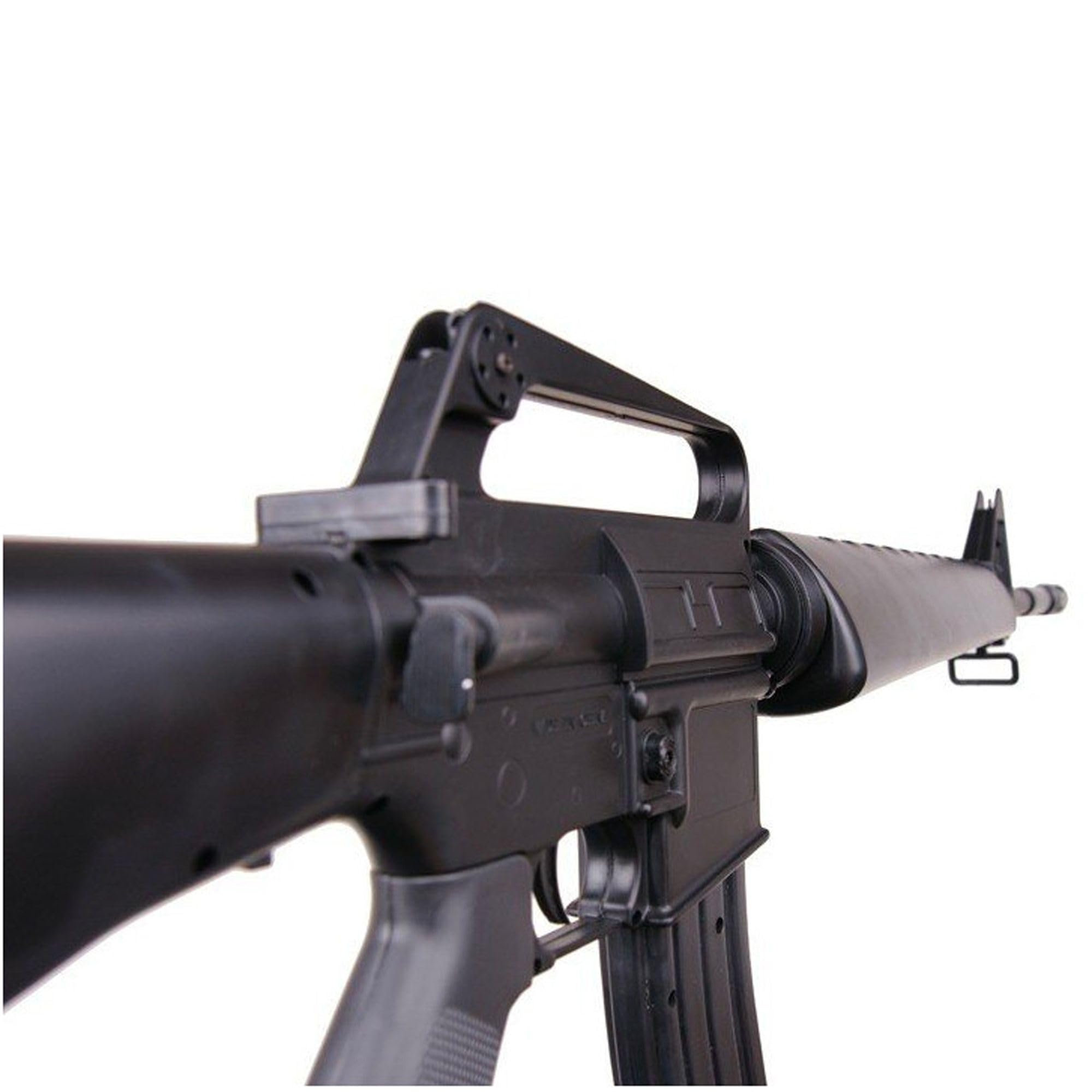 Pack Rifle Airsoft Modelo M16 Vietnam Spring/Materiales: Plástico de Alta Resistencia/Potencia 0.5 Joule/Se suministra con Accesorios