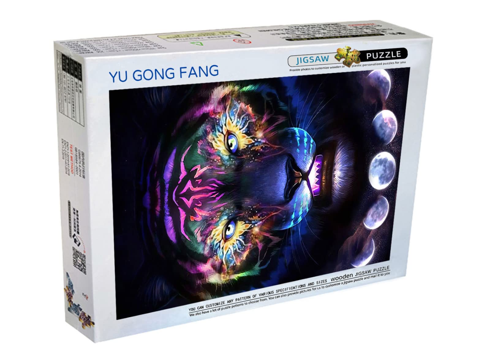 Puzzle in legno per adulti da 4000 pezzi Puzzle da sogno per bambini a forma di leone
