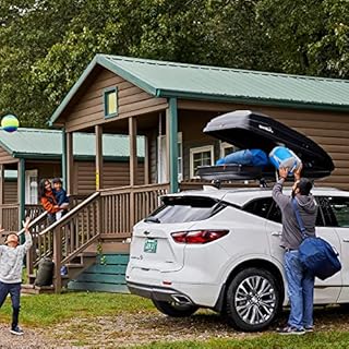 SportRack Vista XL Rear Opening Cargo Box,Black