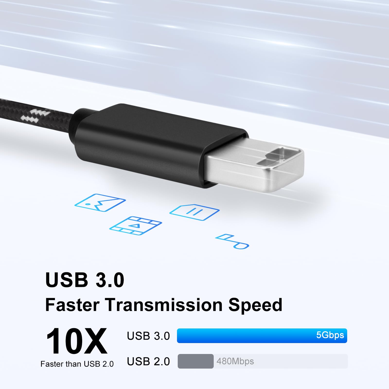ADATTATORE DATI + RICARICA DA MICRO USB A LIGHTNING PER IPHONE & IPAD
