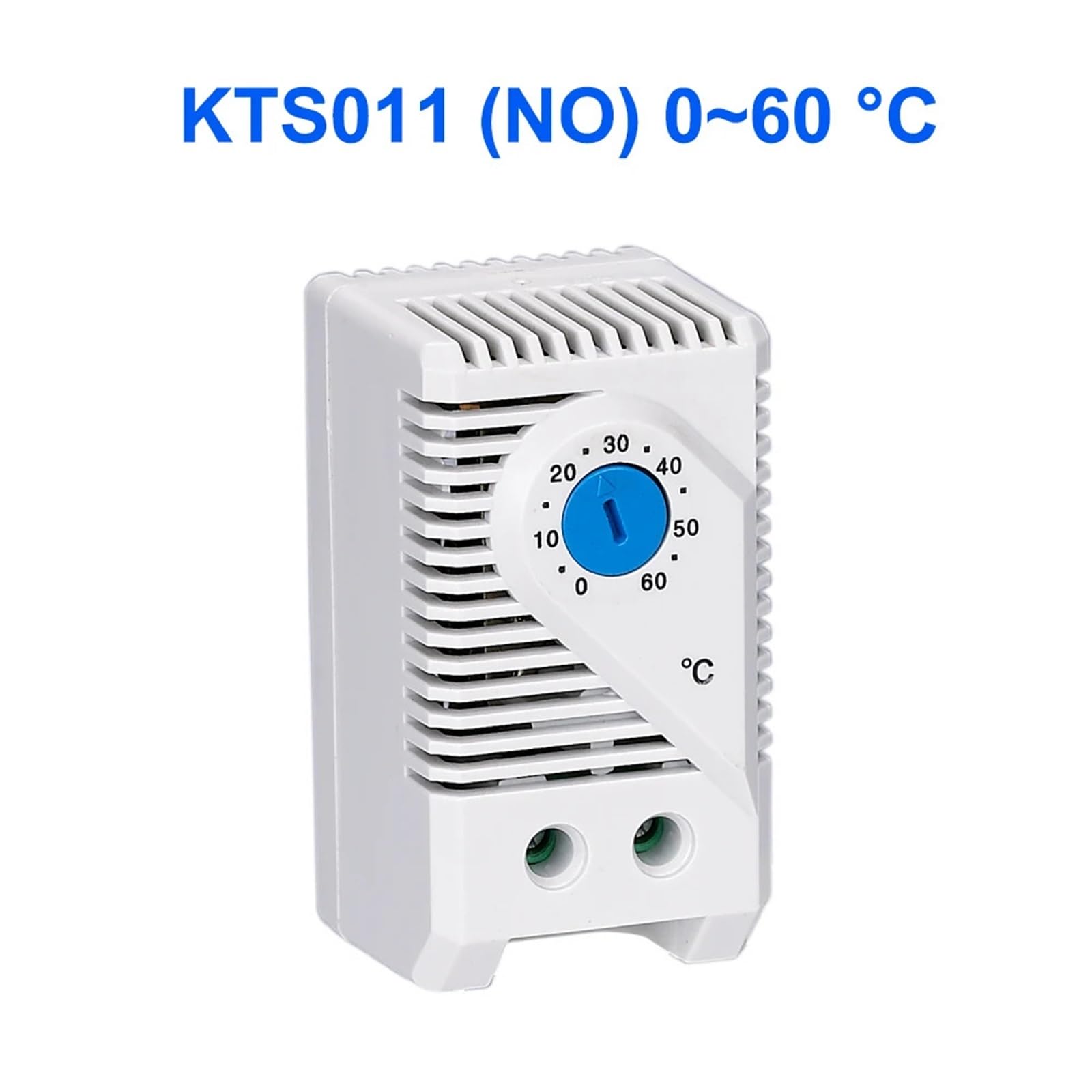 Termostato industriale di piccole dimensioni da 4 pezzi for termometro for armadietto Termostato di tipo NO e NC(NO 0 to 60 degree)