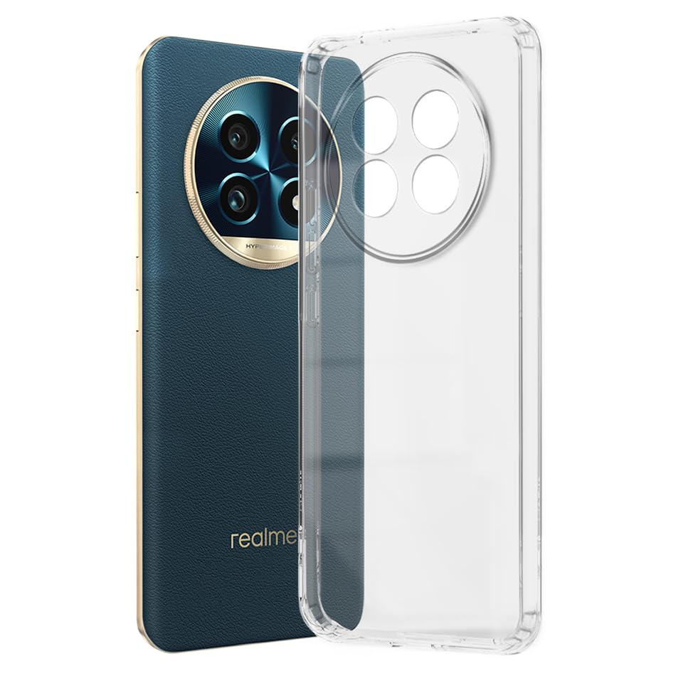 Fashionury Shockproof Clear Back Case for Realme 13 Pro 5G / Realme 13 Pro Plus 5G |Transparent Back Case | Raised Bumps for Camera & Screen Protection for Realme 13 Pro 5G / Realme 13 Pro Plus 5G (B0DBDL9QLL) Amazon Price History, Amazon Price Tracker
