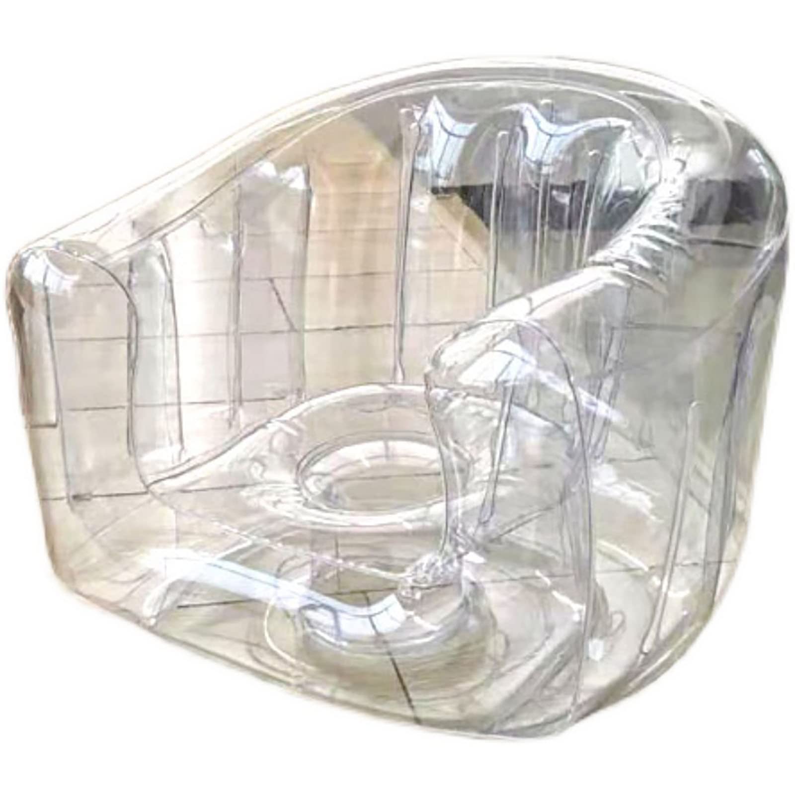 YRPNDP Transparent Inflatable Sofa Chair Sofa,Camping Trip Portable Furniture,Suitable for Home/Party/Outdoor/Picnic/Travel/Swimming Pool/Camping(Sofa Chair -282)
