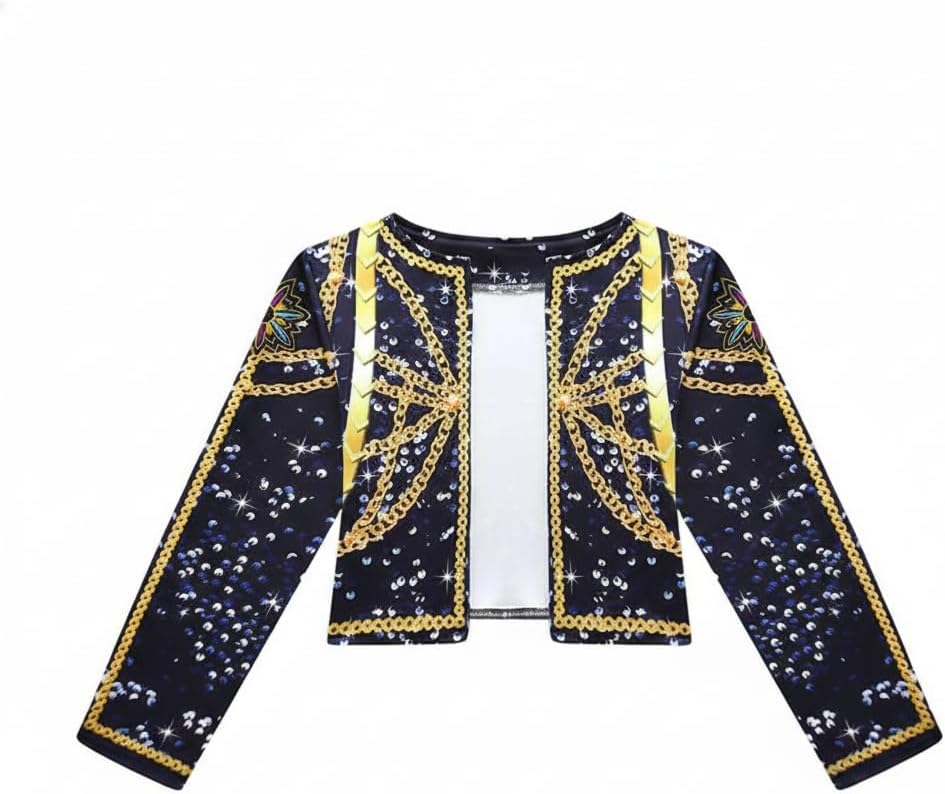 Girls KPOP Idol Costume – 3-Piece Kids Stage Performance Outfit Set - Image 3