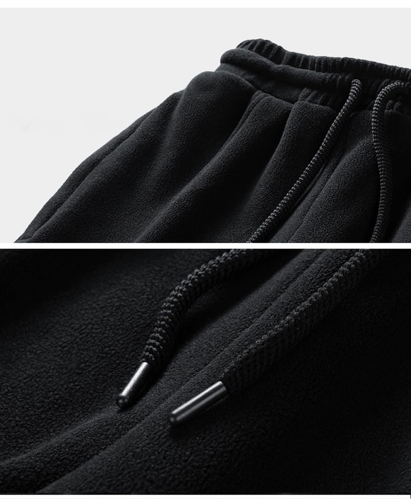 Męskie dresy z kapturem Bluza z długim rękawem Zipper Spodnie sportowe do biegania Polarowe ciepłe dresy