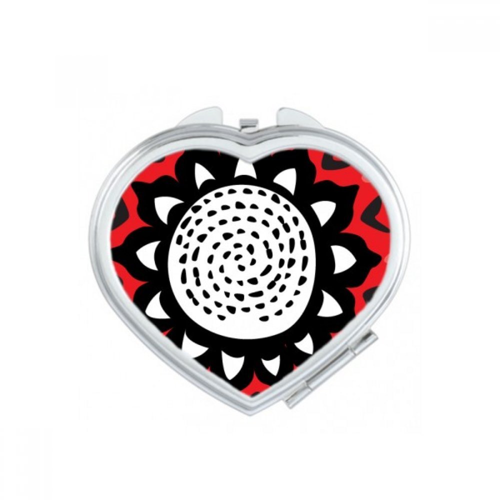 Miroir de poche mignon motif mexicain comme cadeau idéal pour femme
