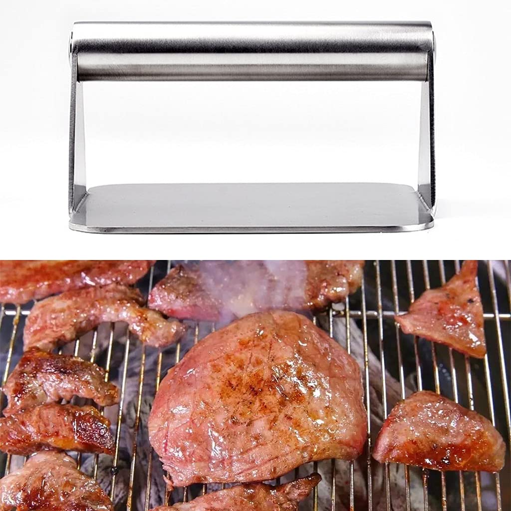 Prasa do grilla grill burger smasher odporny na rdzę profesjonalny akcesoria kuchenne wydajne gotowanie nadaje się do grillowania na świeżym powietrzu