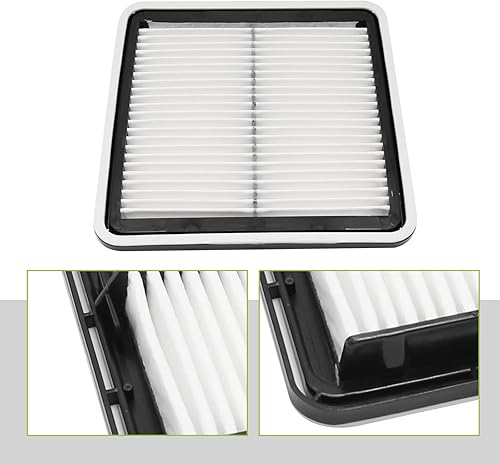 Miniatura 2 de Elemento de filtro de aire del motor 16546AA12A compatible con Subaru Forester 2009-2014 Impreza 2008-2016 Legacy 2007-2019