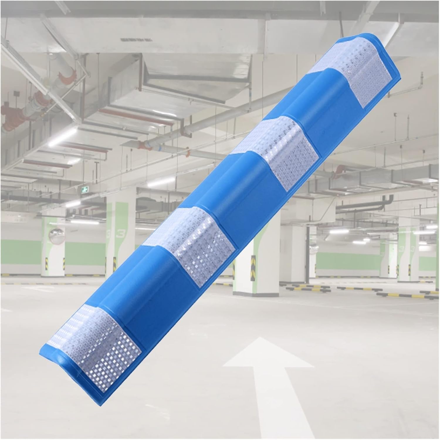WDSOPK garage wall protector,wall corner protector, Parking Garages Anti-Scratch Corner Guards Reflective Car Parking Protector Bumper 0.6cm Thick,Green,20pcs (Blue 24pcs)