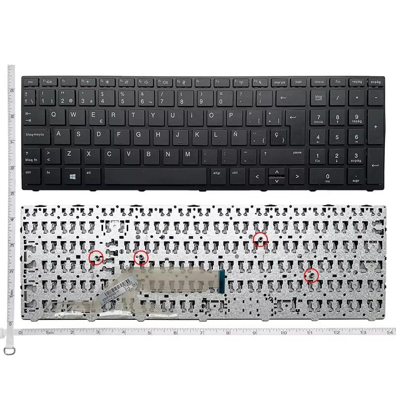 Clavier pour ordinateur portable HP ProBook 470 G5 au bureau ou télétravail