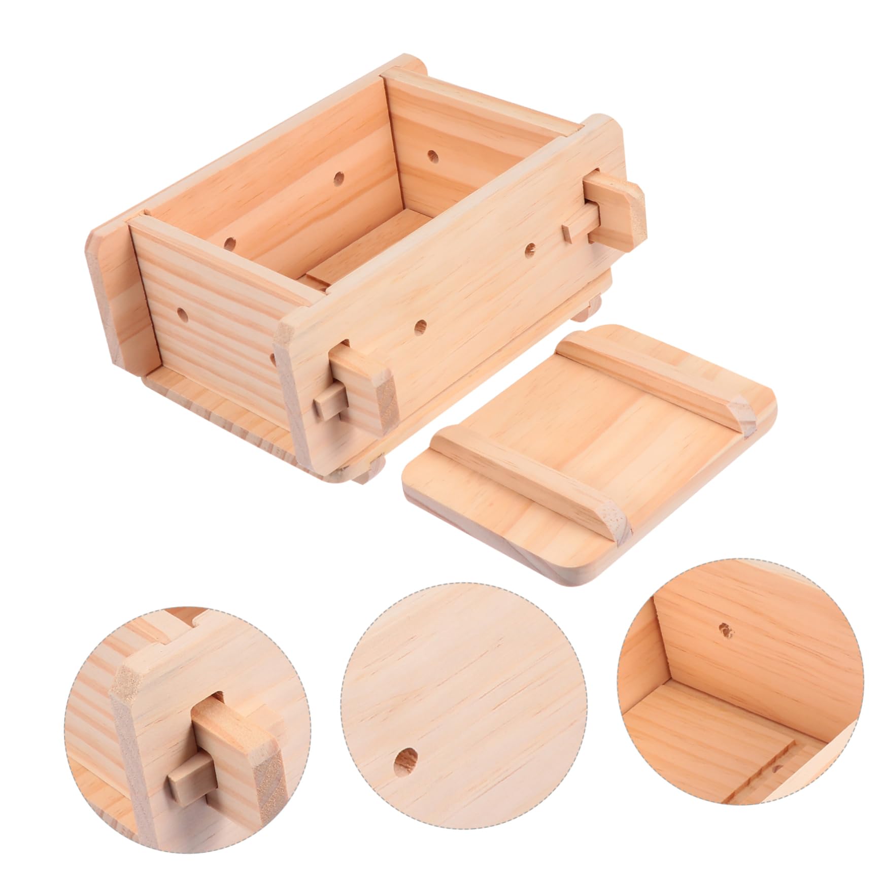 DOITOOL 1 Set Tofu Mold Diy Tofu Making Tool Curd Maker Tofu Pressing Mold Tofu Making Tool Tofu Press Mold Tofu Diy Mold Tofu Maker Mold Tofu Making Die Home Tofu Stamper