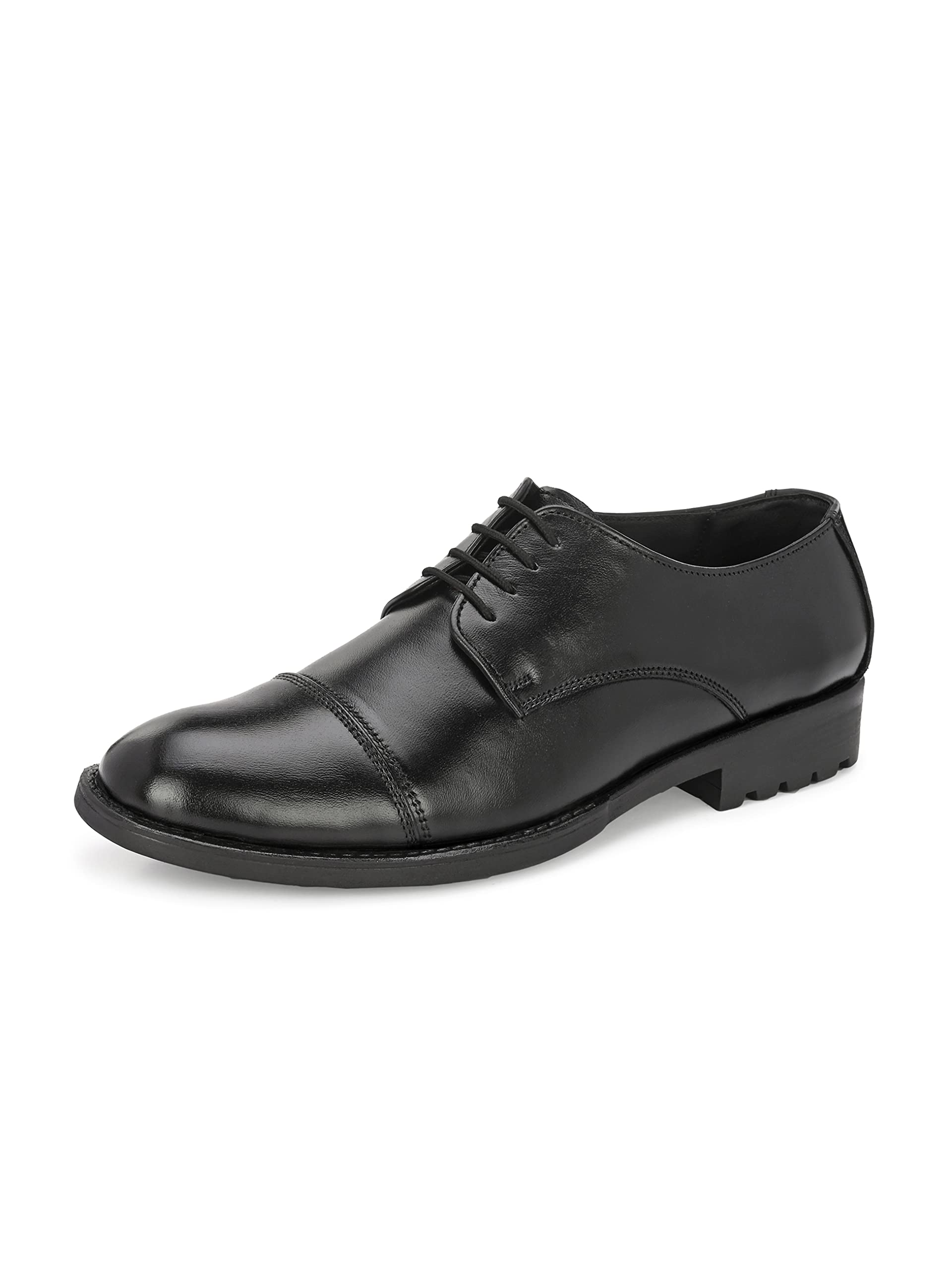 eego italy Genuine Leather Padded Cap Toes Shoes-picture-45