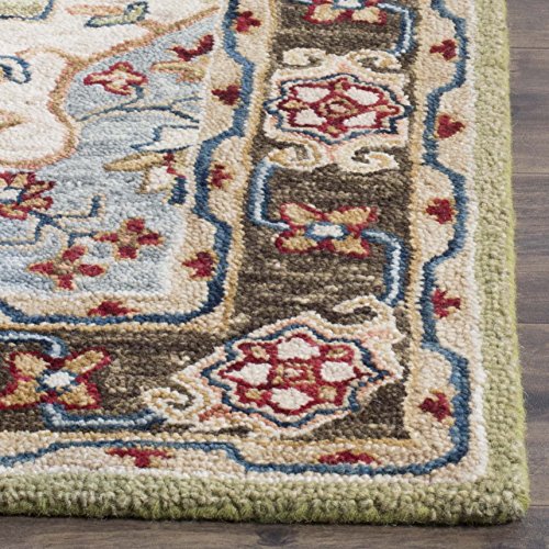 Tapete corredor SAFAVIEH 2'3" x 9' lana boho miniatura 3