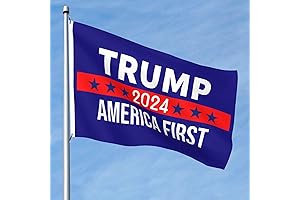 Trump 2024 America First Flags
