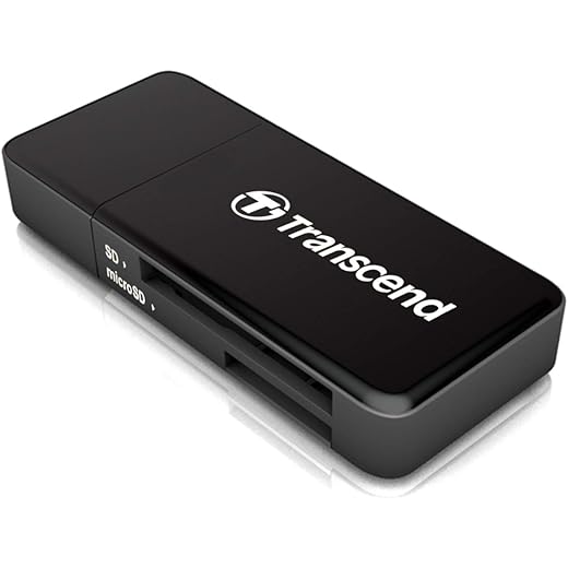Transcend USB 3.1 Card Reader (Black)