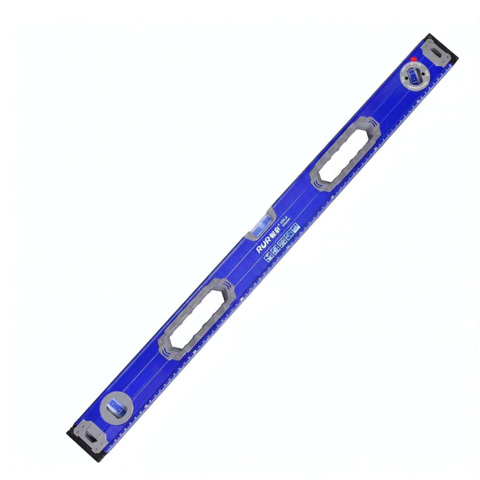 Aluminum Alloy Spirit Level Bubble Vials Spirit Level Measurement Scale for Horizontal and Vertical Alignment 600MM Industrial W Bag | Levels | Measuring & Layout Tools | Tools-image-33