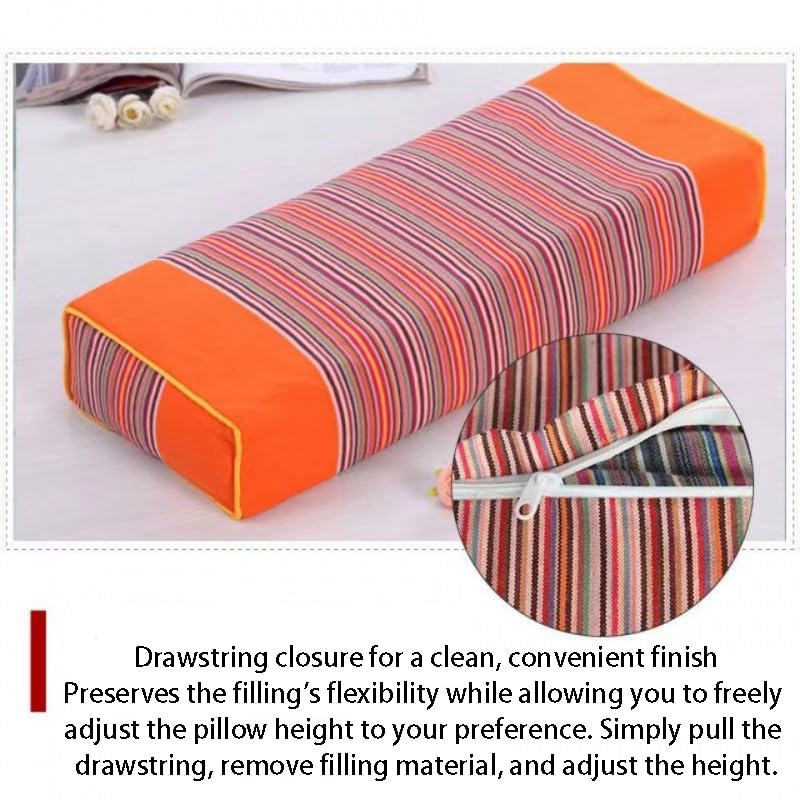 Oreiller de sommeil latéral avec couvercle double couche lavable - 4
