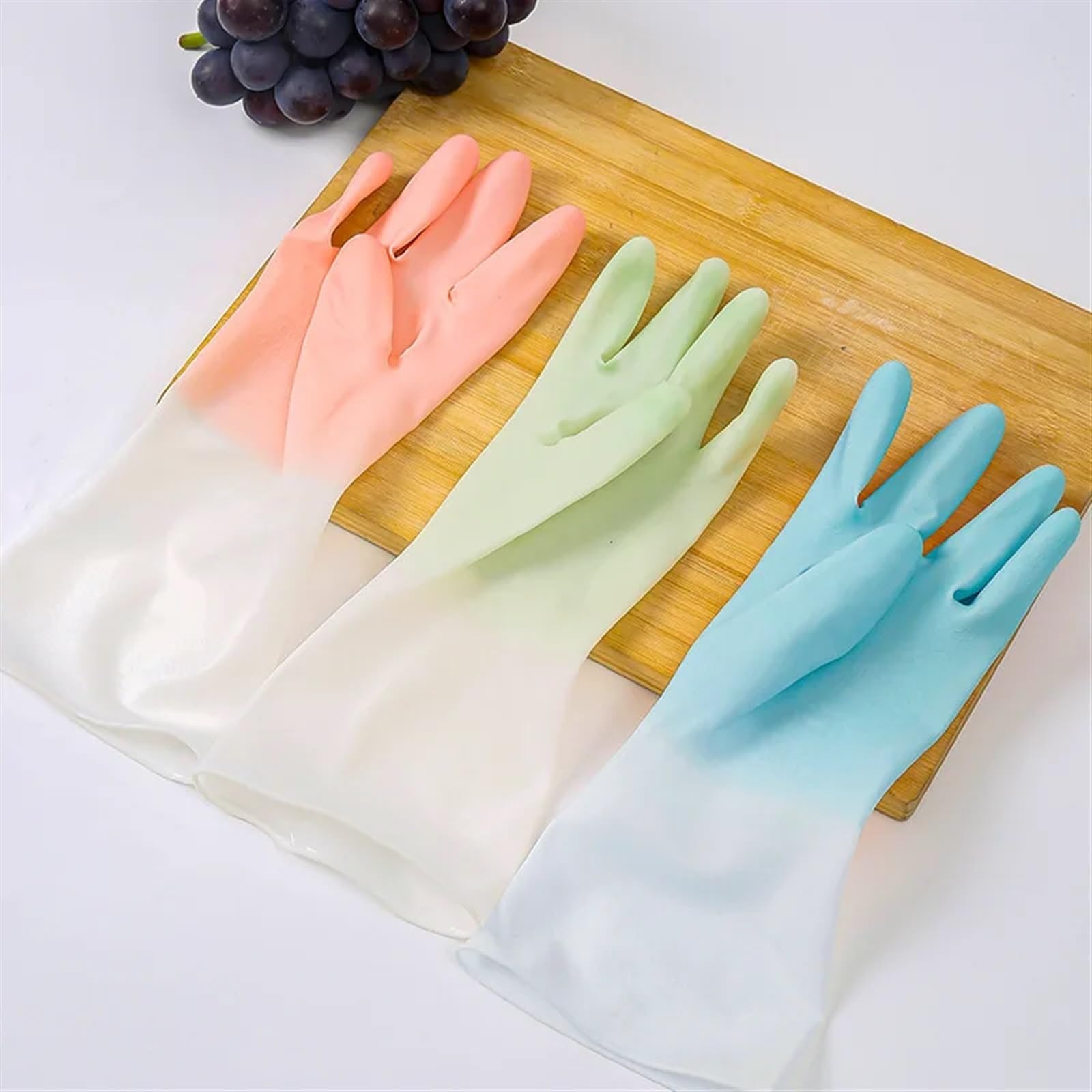saubere Handschuhe, Geschirrspüler, Geschirrspülerhandschuhe, Reinigungswerkzeuge(Blau,S)