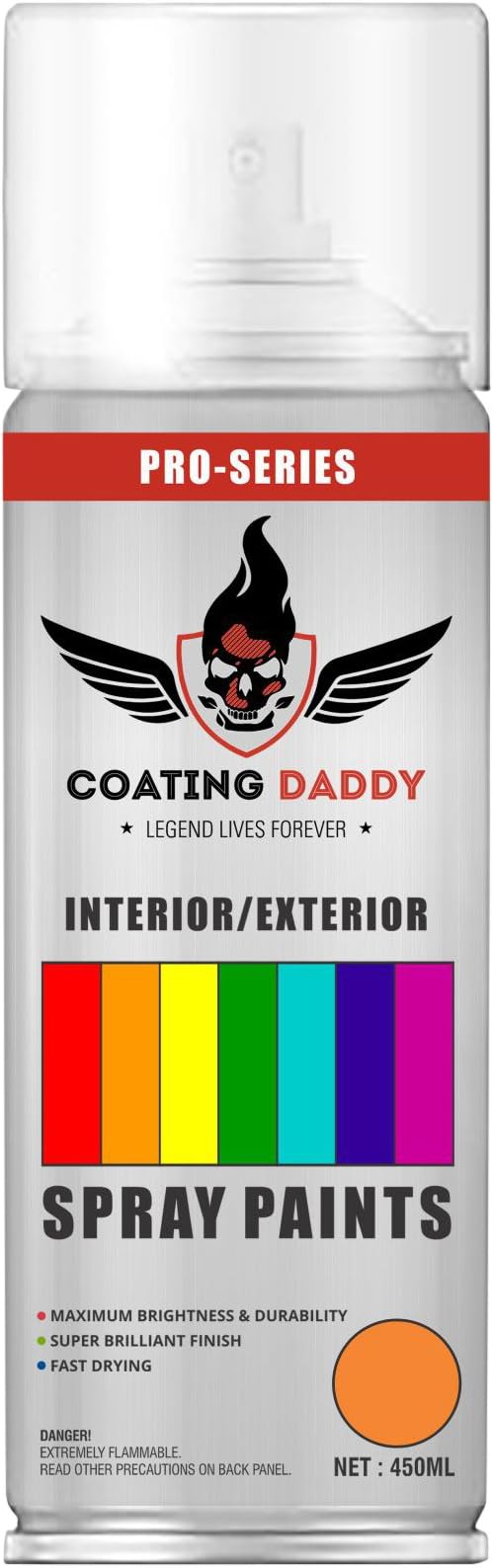 Coating Daddy Spray Paint (450 ml, Orange and Red)