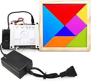 Escape Room Prop Tangram Props to Control 12V Magnetic Lock Escape Room Game Puzzle