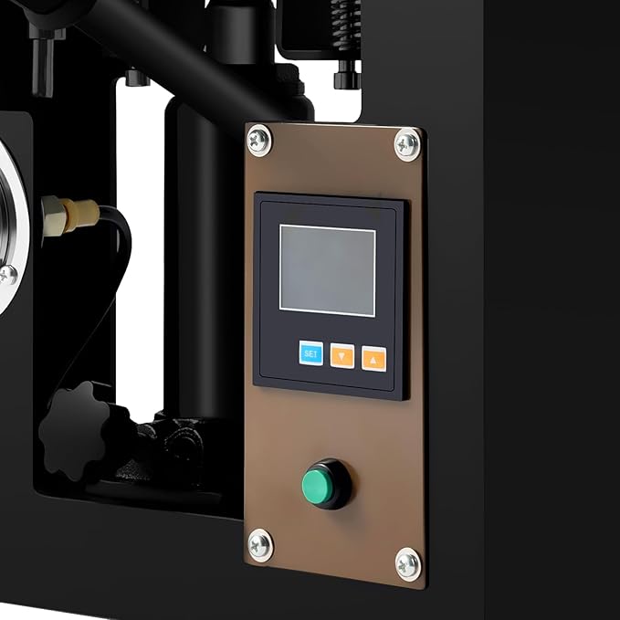 Prensa de Calor Hidráulica 10 Toneladas, Placas Duales 2.4"x4.7", 900W 110V miniatura 7