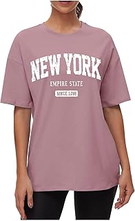 2025 - Camiseta de mujer estampada con cuello redondo y hombros profundos camiseta mujer 3 rayas
