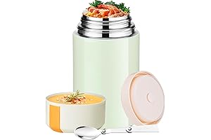 PARACITY Soup Thermos for Hot Food Adults: 316 Stainless Steel, 40 oz...