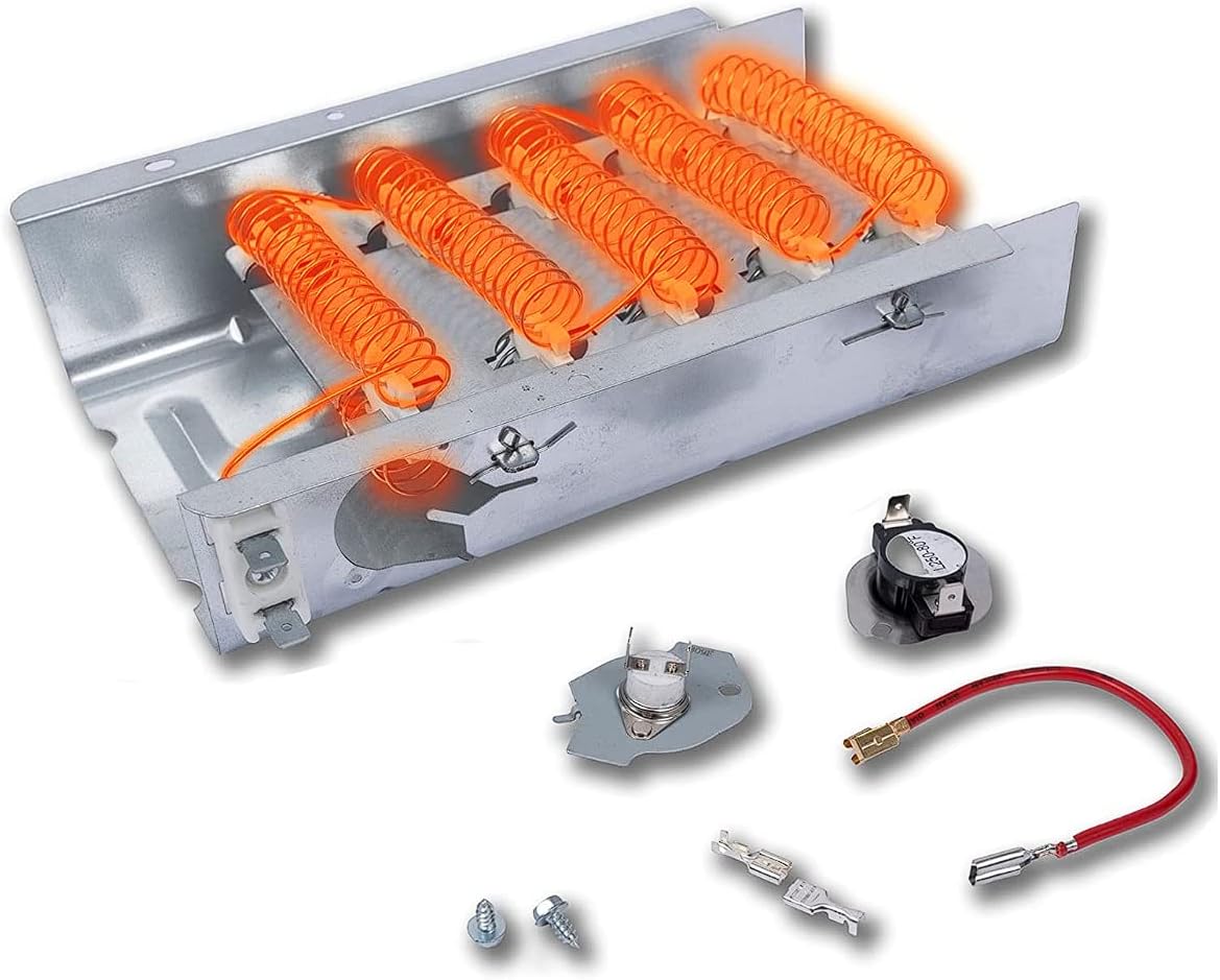 Dryer Heating Element Replacement For Amana NED4655EW1